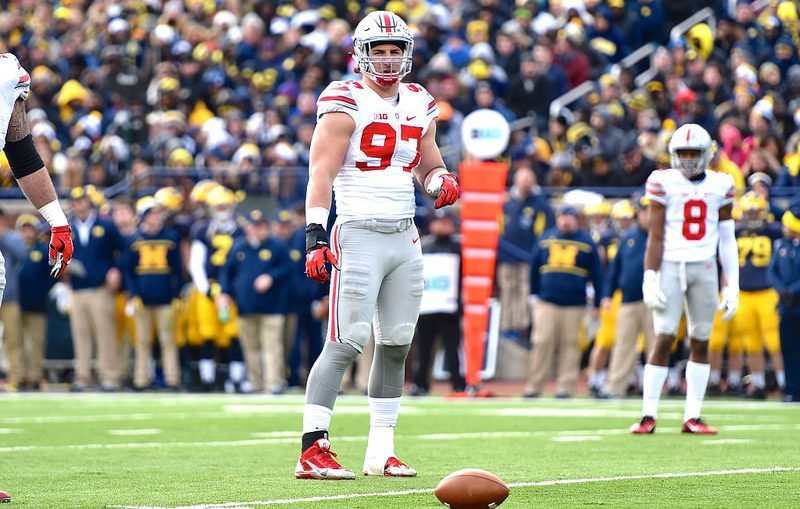 San Diego Chargers defensive end Joey Bosa at Ohio State