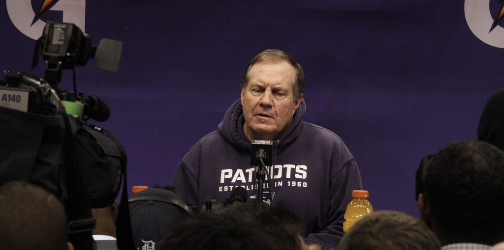 New England Patriots head coach Bill Belichick press conference