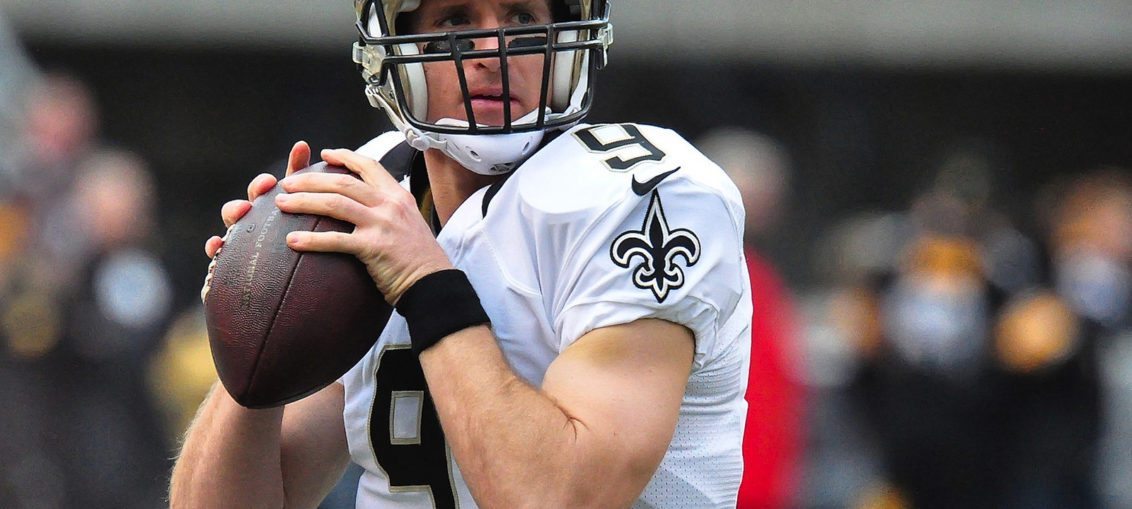 New Orleans Saints quarterback Drew Brees