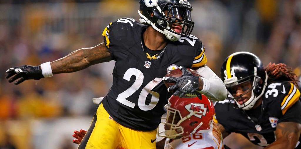 Pittsburgh Steelers running back Le'Veon Bell vs Kansas City Chiefs