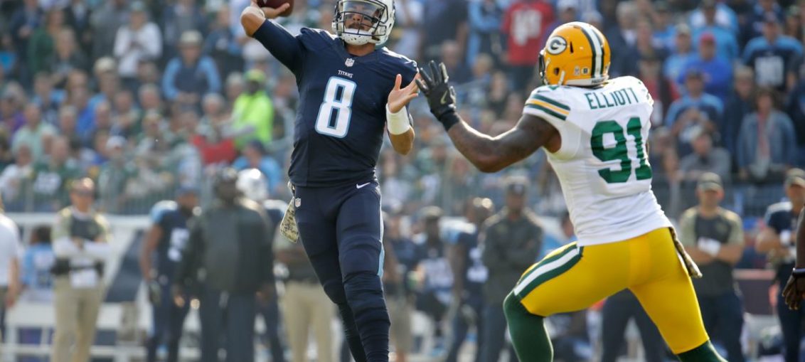 Tennessee Titans quarterback Marcus Mariota