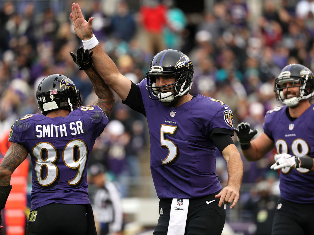 Joe Flacco's 53-Yard TD Pass to Breshad Perriman!, Dolphins vs. Ravens